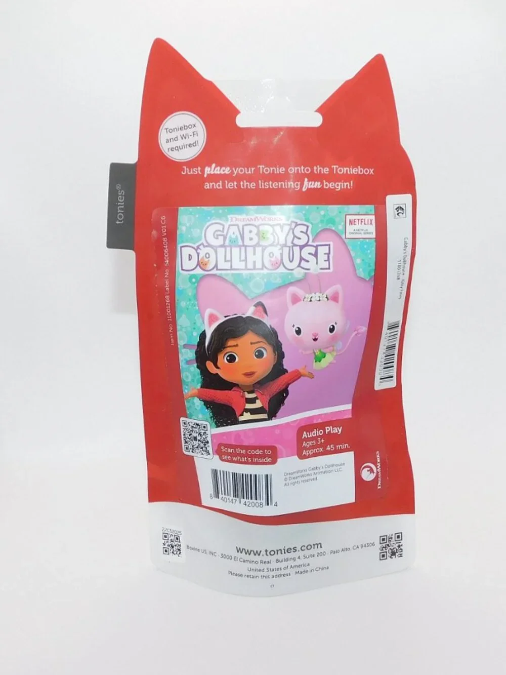 Tonies Story Gabbys Dollhouse Figurine Kitty Fairy Pink Netflix NEW
